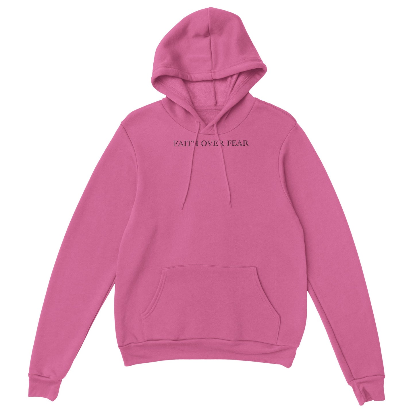 FAITH OVER FEAR - Classic Unisex Pullover Hoodie